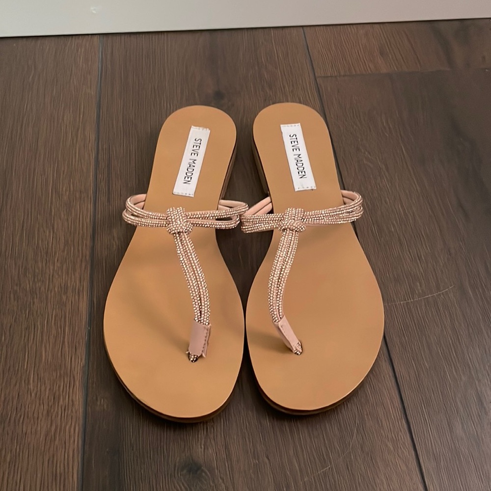 Brand New Rose Gold Steve Madden Sandal
